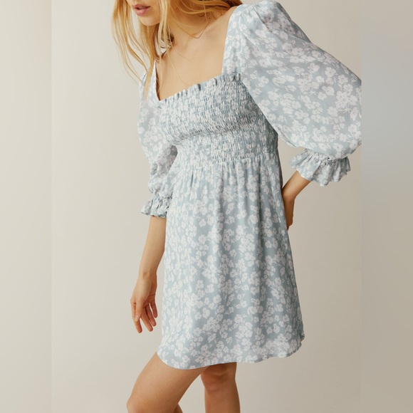 (NWT) Reformation - Zaria Mini Dress - Sofie Floral - L - Picture 3 of 10